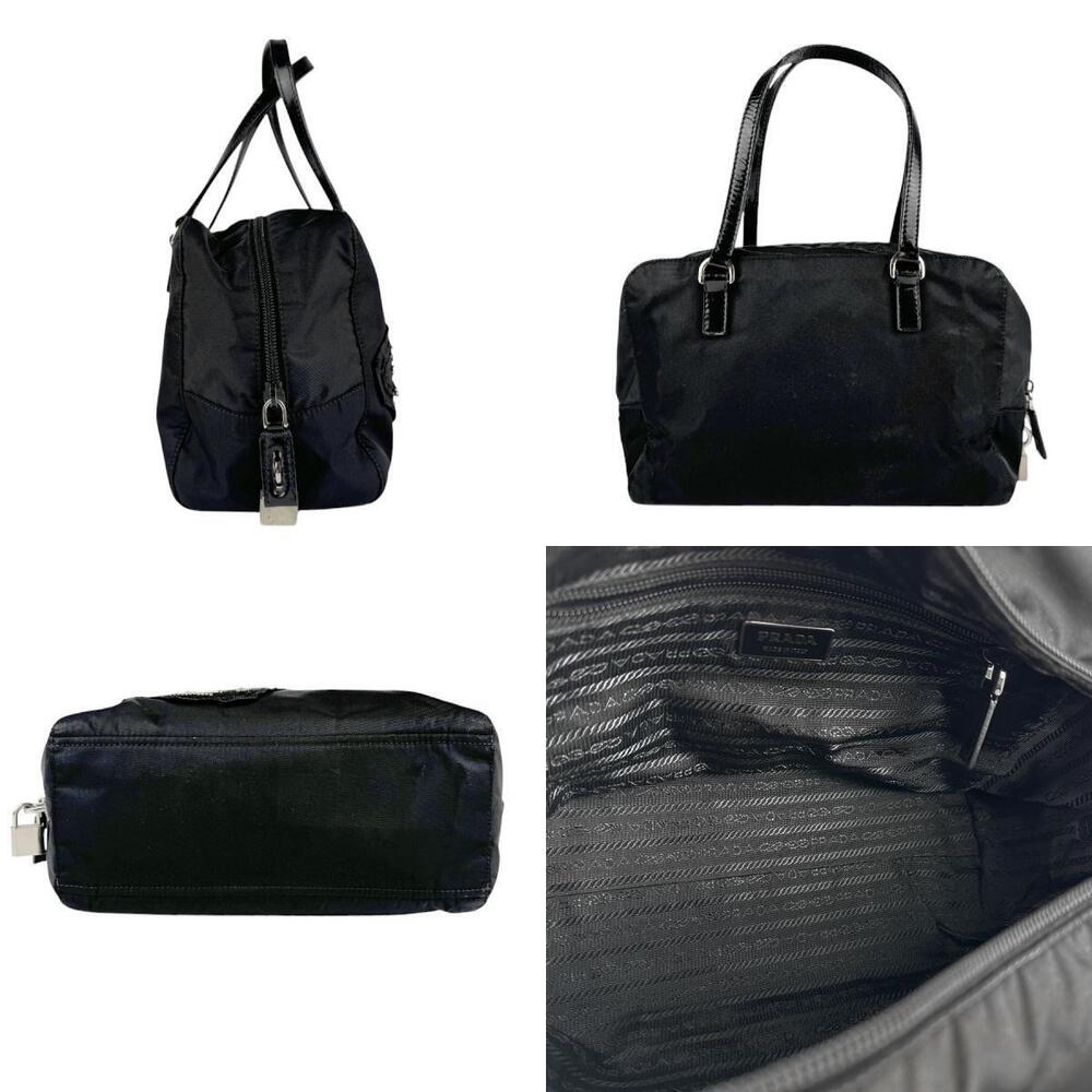 Prada Patent Vernis handbag black leather